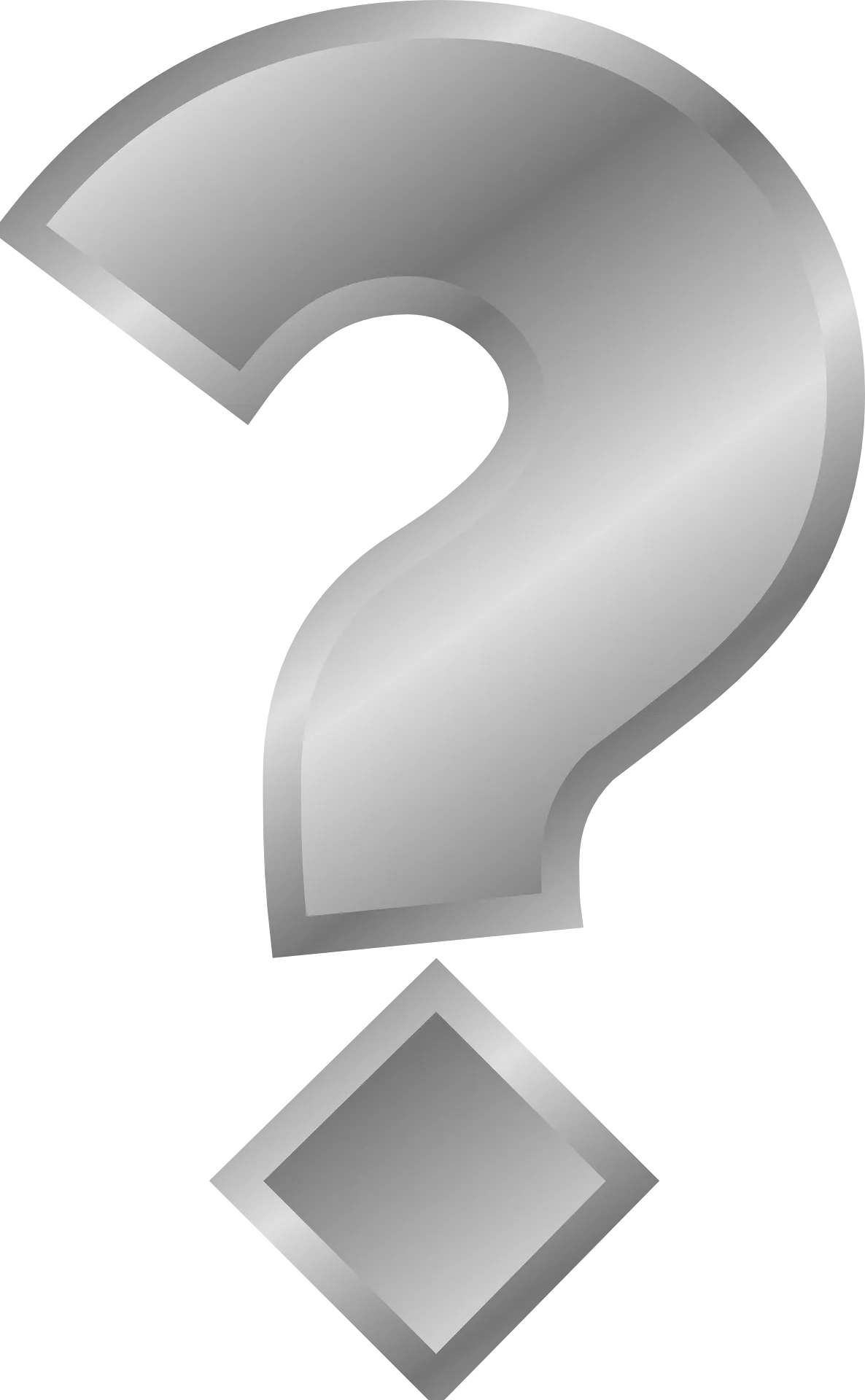 Question Mark Symbol Punctuation Mark royalty-free vector graphic
